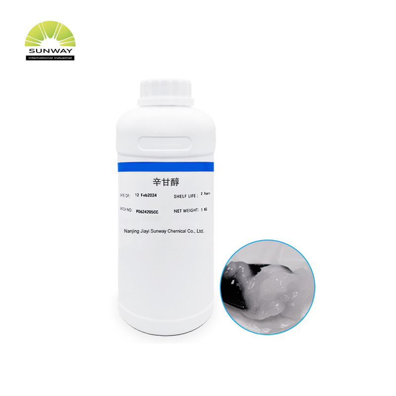 High Quality Cosmetic Grade Preservatives CAS 1117-86-8 White Paste Caprylyl Glycol