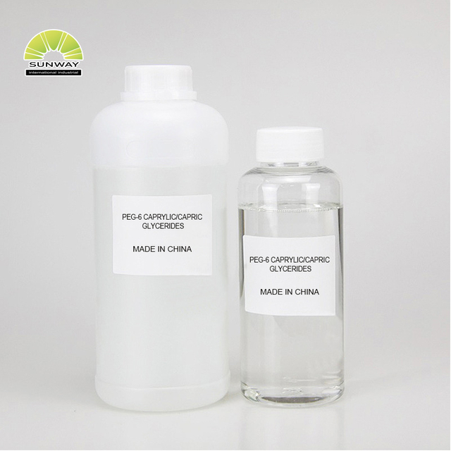 Factory Supply Cosmetic Grade Skin Care Agent Supplement Emulsifying Stabilizer Peg-6 Caprylic/Capric Glycerides