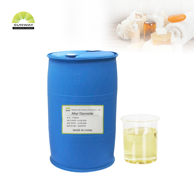 SUNWA Supply Best Price Yellow Liquid Alkyl Polyglucosides APG Price APG-0810 APG-1214 APG-0814 