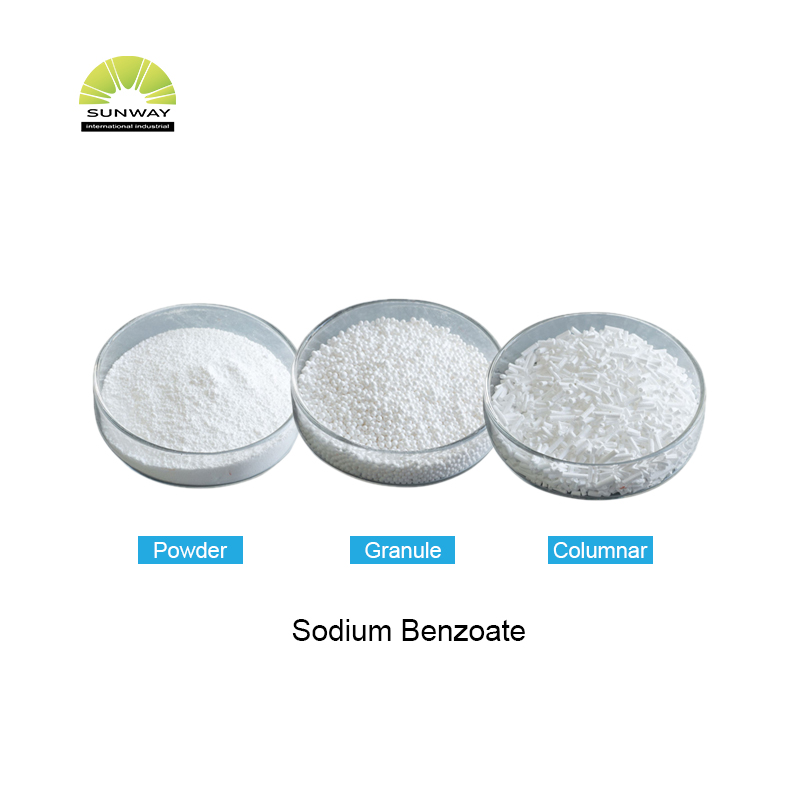 Sunway Food Additives Raw Chemicals Preservatives Sodium Benzoate E211 Powder Price