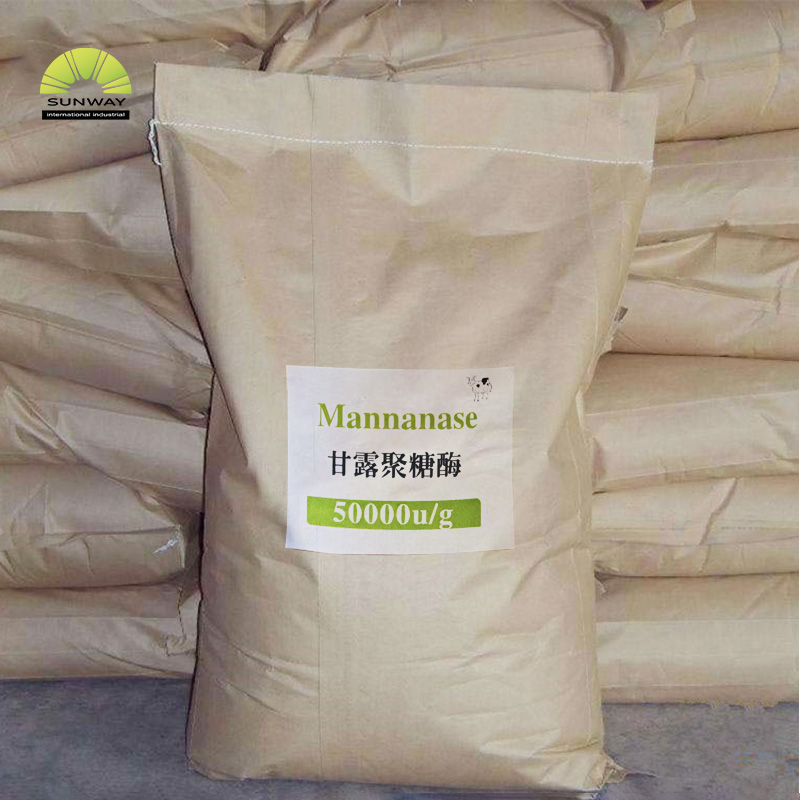 Feed Grade 50000u/g Mannanase Enzyme Beta Mannanase for Enhance Animal Immunity