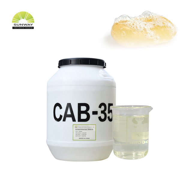 SUNWAY Daily Chemicals Raw material Cocoamidopropyl Betaine CAB CAPB 35%