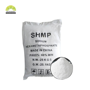 SUNWAY Food Additives Sodium Hexametaphosphate SHMP Used in Food And Beverage