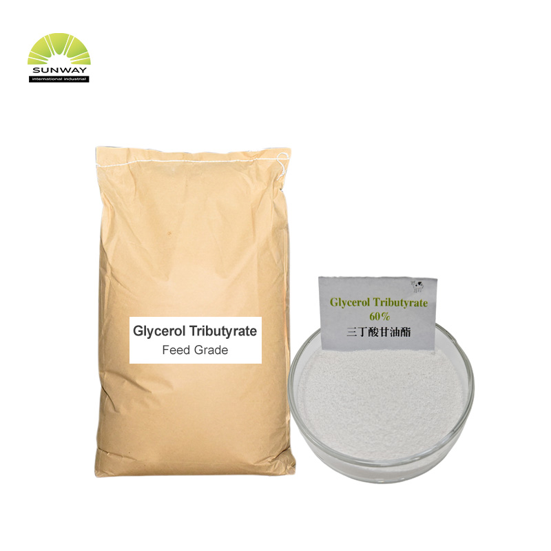 Feed Grade 60% 95% Glyceryl Tributyrate Powder & Granule