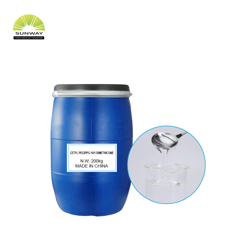 Daily Chemicals Raw Materials Emulsifier Cetyl Peg/PPG-10/1 Dimethicone for Detergent