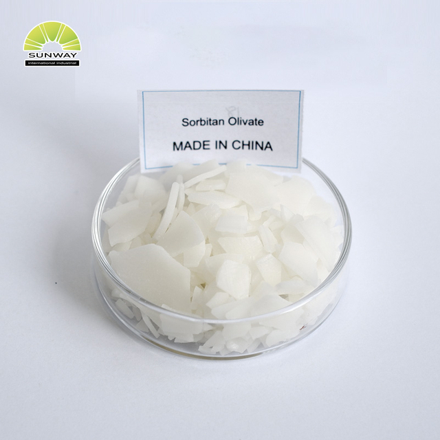 Emulsifiers Sorbitan Olivate/Cetearyl Glucoside Flake for Laundry Detergent