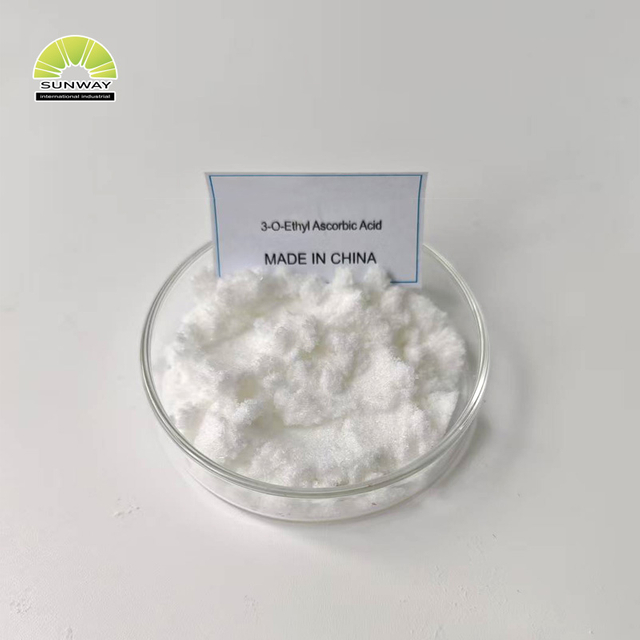 Cosmetic Raw Materials Skin Brightening 99.98% 3-O-Ethyl Ascorbic Acid Vce Powder for Whitening Products