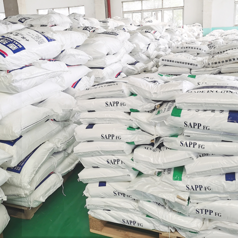 SUNWAY Hot Sale Food Additives SAPP 95% Sodium Acid Pyrophosphate SAPP Powder 25kg Bag