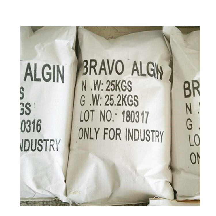 High Quality drug Sodium alginate Printing Grade Industrial Grade dye thickener edible emulsifier