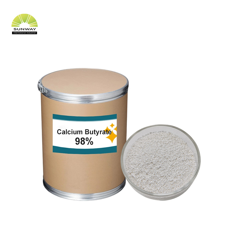 Factory Supply 98% 50% 90% Calcium Butyrate Feed Additive Butyric Acid Calcium Salt Cas 5743-36-2 Calcium Butyrate