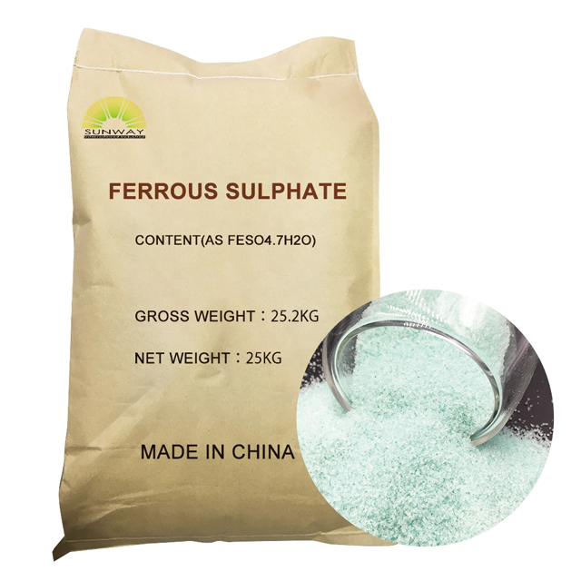 Dried crystal ferrous sulphate fertilizer ferrous sulfate feso4 feso4
