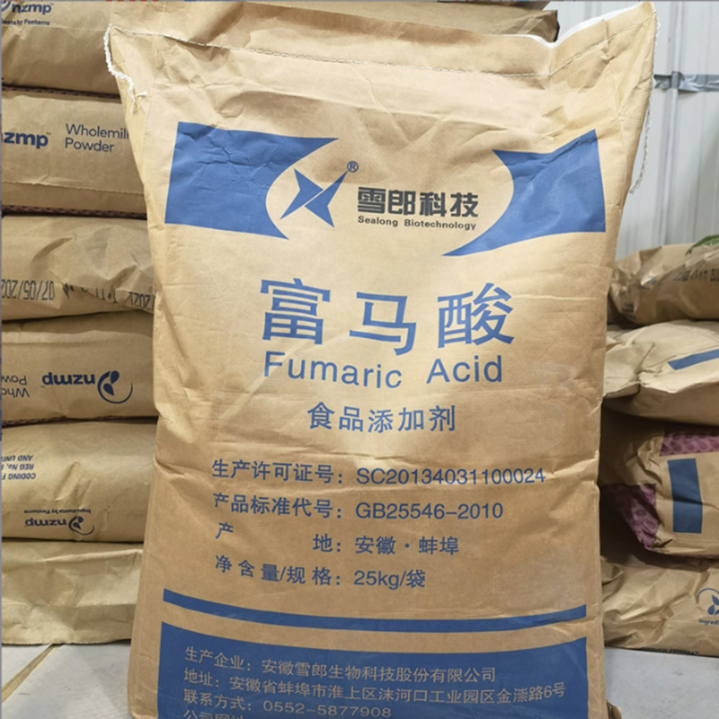 SUNWAY White Crystalline 98.5% Powder CAS 110-17-8 Fumaric Acid 