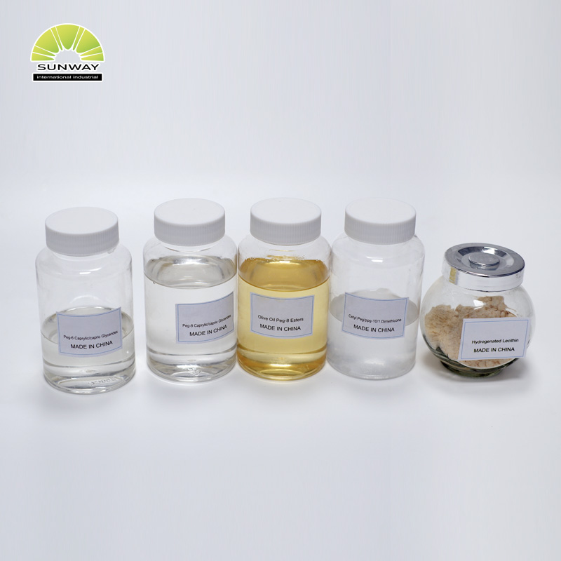 Cosmetic Grade Hydrophilic Oil Olive Oil Peg-8 Esters for Skin Care