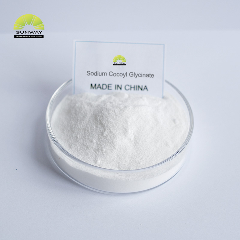 Cosmetic Raw Material Surfactants Sodium Cocoyl Glycinate CAS 90387-74-9