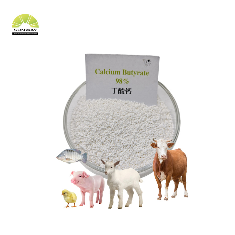 Factory Supply 98% 50% 90% Calcium Butyrate Feed Additive Butyric Acid Calcium Salt Cas 5743-36-2 Calcium Butyrate