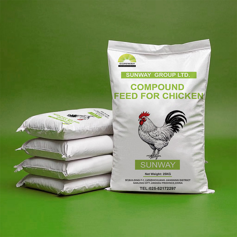 SUNWAY Manufacturer Broile Poultry Feed Premix Nutrients For Layers Improve Egg Production Performance Trace Elements Premix Broiler