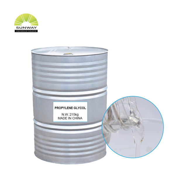 Industrial Grade Polyol Moisturizer 215kg/Drum Propylene Glycol for Soap