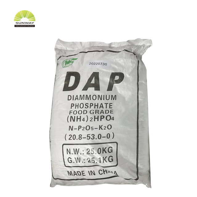 DAP Diammonium Phosphate food grade tech grade for Red wine fermentation Preparation Of Fire Assistance