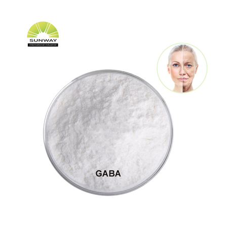 SUNWAY Gamma Aminobutyric Acid GABA Powder Food Grade White Powder