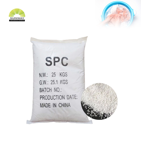 SUNWAY Detergent Raw material Powder 70% Sodium Percarbonate Mixed 30% Sodium Sulfate CAS 15630-89-4 for laundry