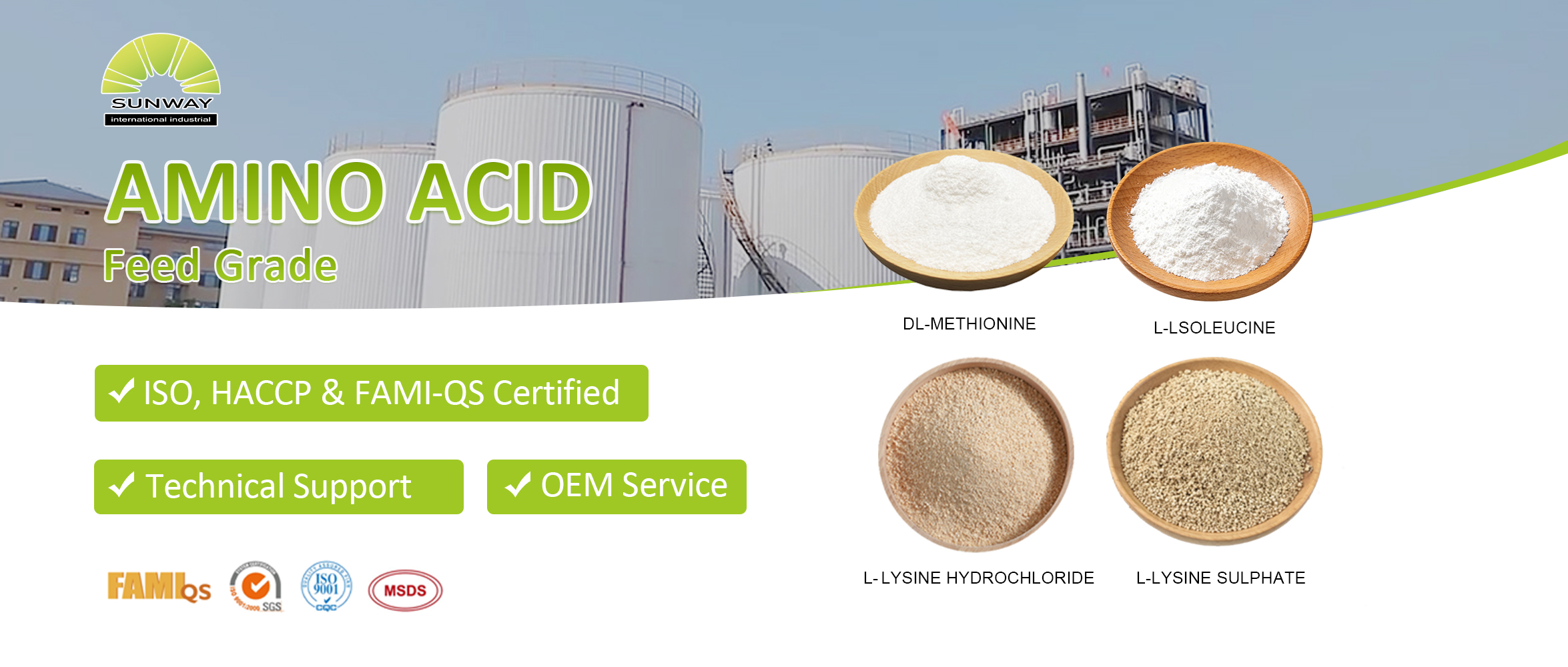 The Benefits of Adding Amino Acids To Livestock Feed