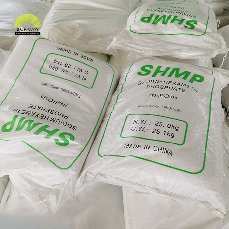 SUNWAY Food Additives Sodium Hexametaphosphate SHMP Used in Food And Beverage