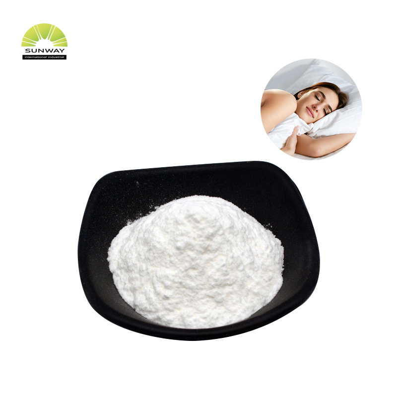 SUNWAY Food Additives Sleep Supplement Natural Extract Melatonin Sleep Melatonin Powder