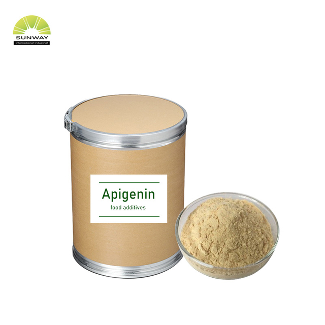 SUNWAY Supply Pure Apigenin Extract Powder Bulk Food Grade Natural Chamomile Extract Powder 1% Apigenin Powder