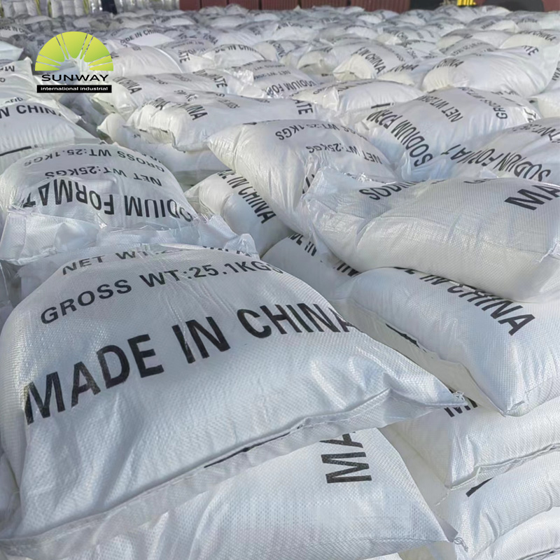 Industrial Grade Sodium Formate 98% Purity