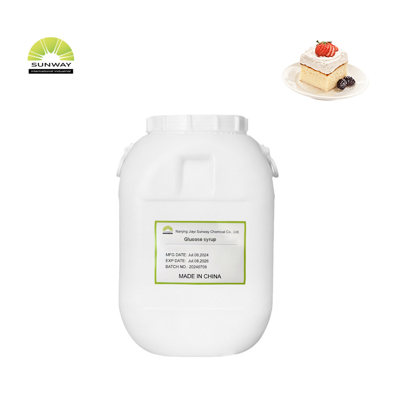 SUNWAY Food Additives Bulk Kosher Halal Certificates Sweeteners Liquid Glucose Syrup 99% Glucose Syrup