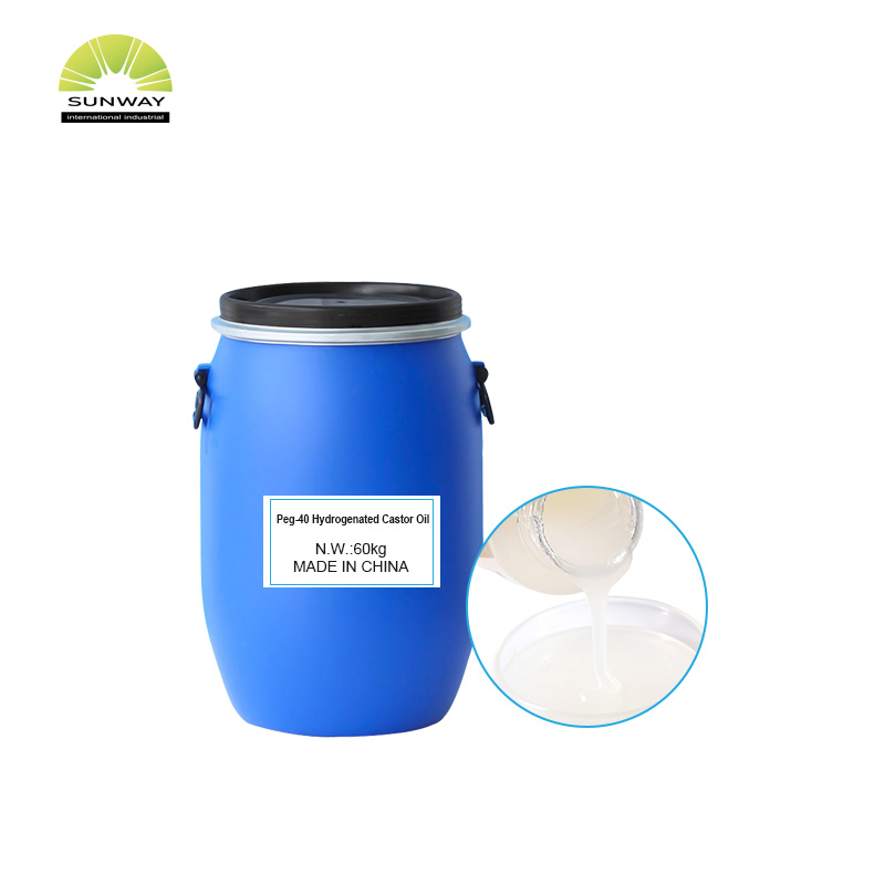 Factory Supply Solvent Detergent Raw Materials Peg-40 Hydrogenated Castor Oil