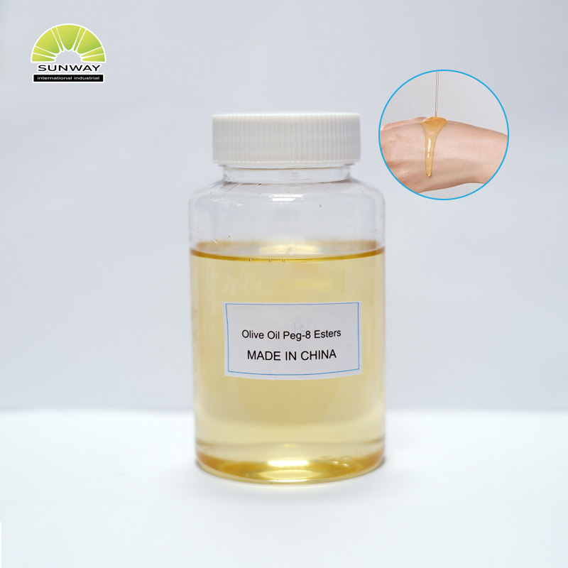 Cosmetic Grade Hydrophilic Oil Olive Oil Peg-8 Esters for Skin Care
