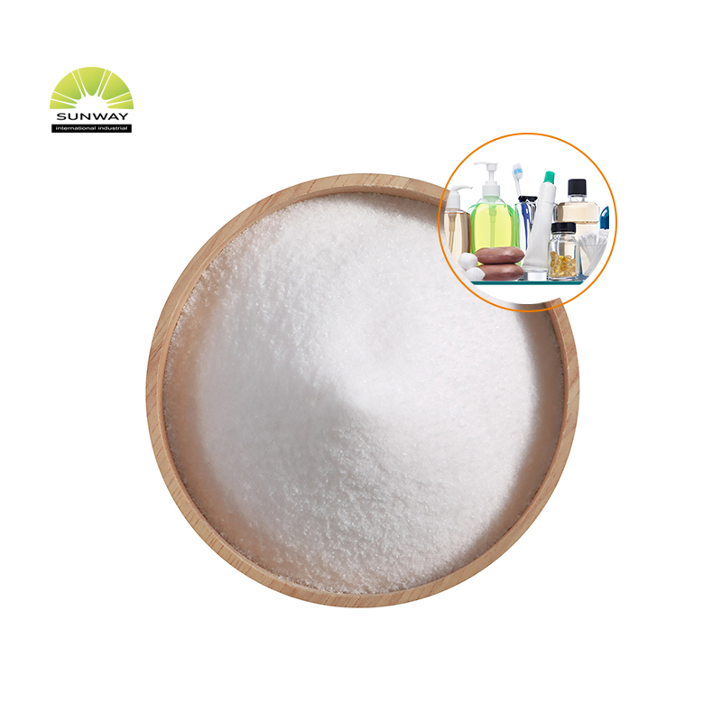 SUNWAY Bulk Daily Chemicals White Crystal Powdered Acid Citric Citric Acid Monohydrate Anhydrous 99%Min