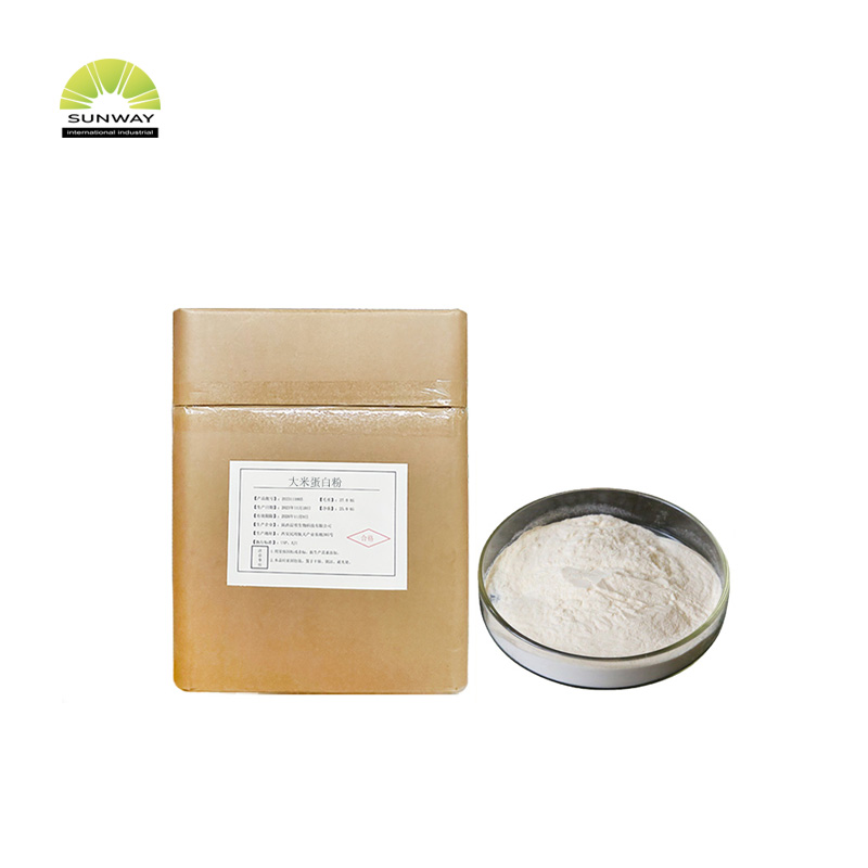 SUNWAY High Quality Food Additives Rice Extract Powder Rice Protein Powder Rice Powder