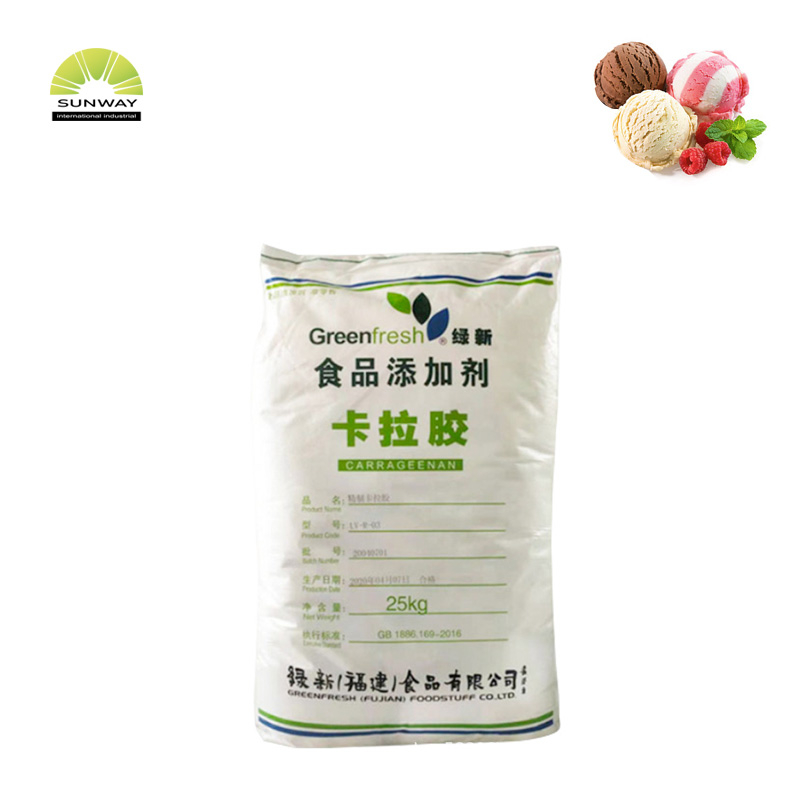 SUNWAY High Quality Carrageenan E407 Food Additive Kappa Carrageenan Powder