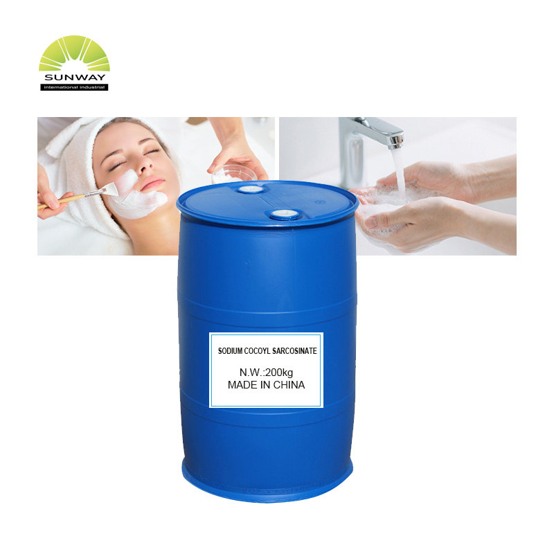 Amino Acid Surfactant 99% Sodium Cocoyl Sarcosinate CAS 61791-59-1 with Factory Price