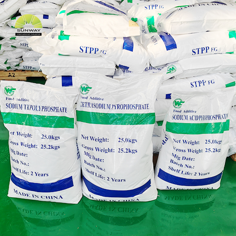 SUNWAY Food Grade STPP Sodium Tripolyphosphate 95% Factory Price E451